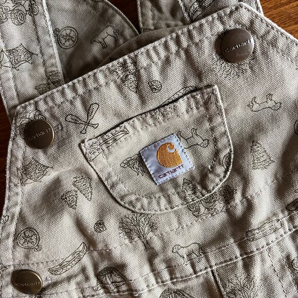 Carhartt camping icons overalls 9m - Picture 2 of 9